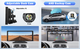 Spedal A830-10.26" Android Monitor 2+32G Android Auto Bluetooth & 1080P Rear Cam