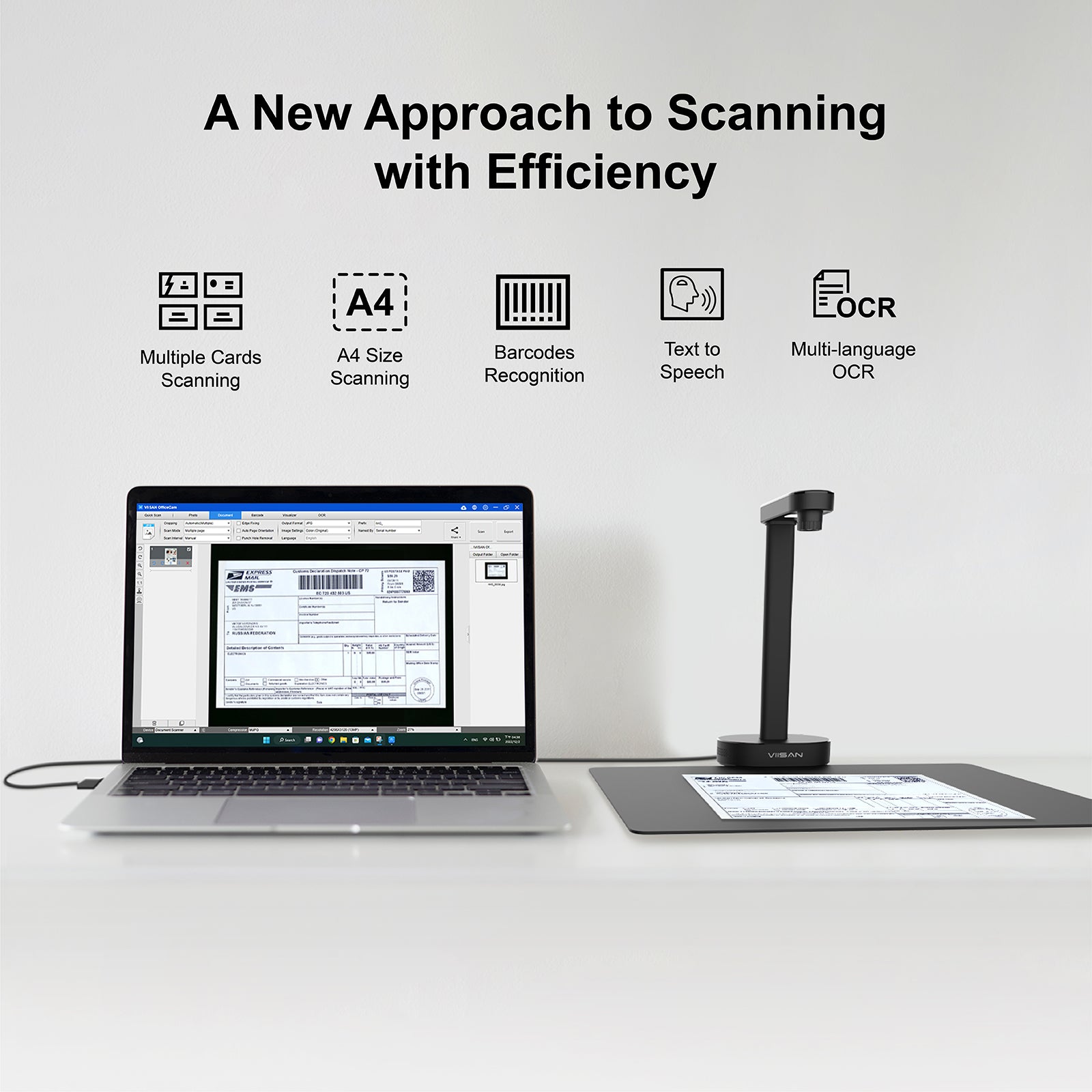 ScanLine ドキュメントカメラ A4/A5対応 A8401_Amazon_WebPage_Book_-04.