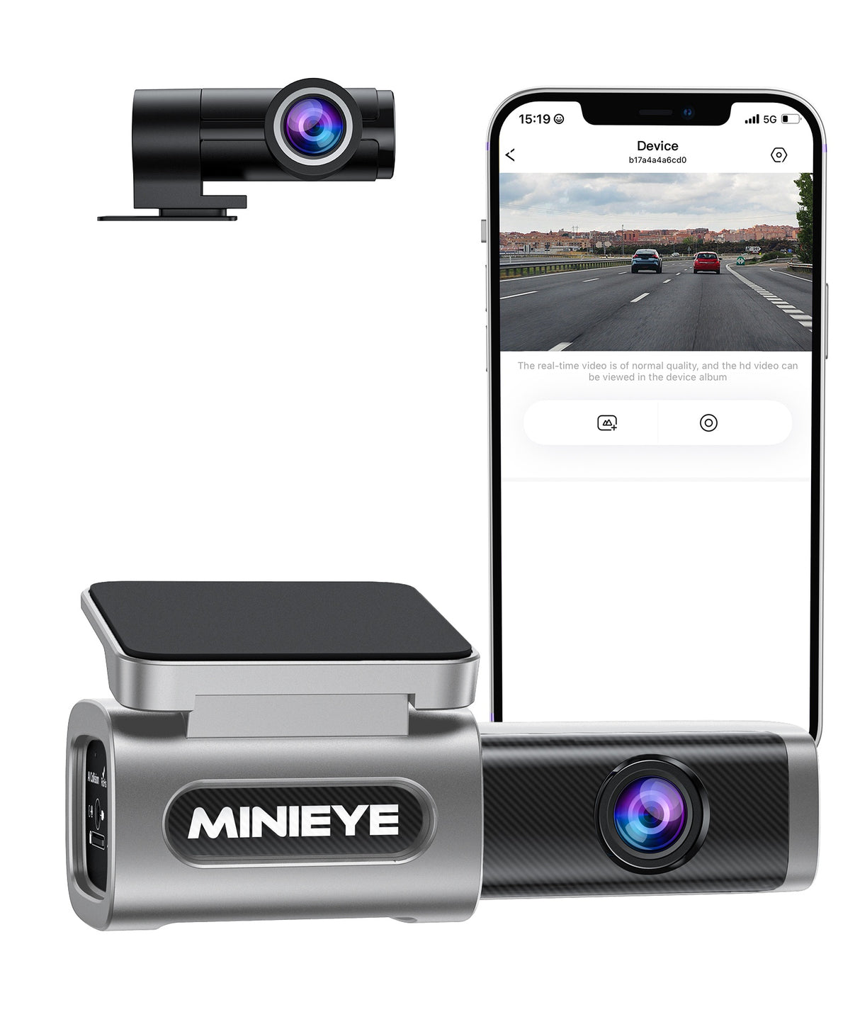 C2L- 4K Dash Cam with ADAS & 1080P Rear Dash Cam