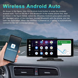 Spedal A830-10.26" Android Monitor 2+32G Android Auto Bluetooth & 1080P Rear Cam