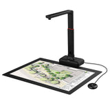 VIISAN S21 Large Format Book & Document Scanner, Capture Size A2/A3, 26MP USB Document Camera with Auto-Flatten, Fingerprint Removal Technologies, Multi-Language OCR, Compatible with Windows & macOS