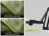 VIISAN VS13AM 13MP Book & Document Scanner 4K USB Camera with 20X Macro View, AI Noise Reduction, Auto Focus, Plug & Play for PC