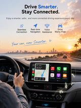 Hyphoon Mini Wireless Android Auto & CarPlay Adapter, Low-Profile USB-A 2-in-1 Wireless Adapter for Factory Wired Android Auto/CarPlay Cars, Auto Reconnect, 5GHz WiFi, USB-C Adapter Included Brand: Hyphoon