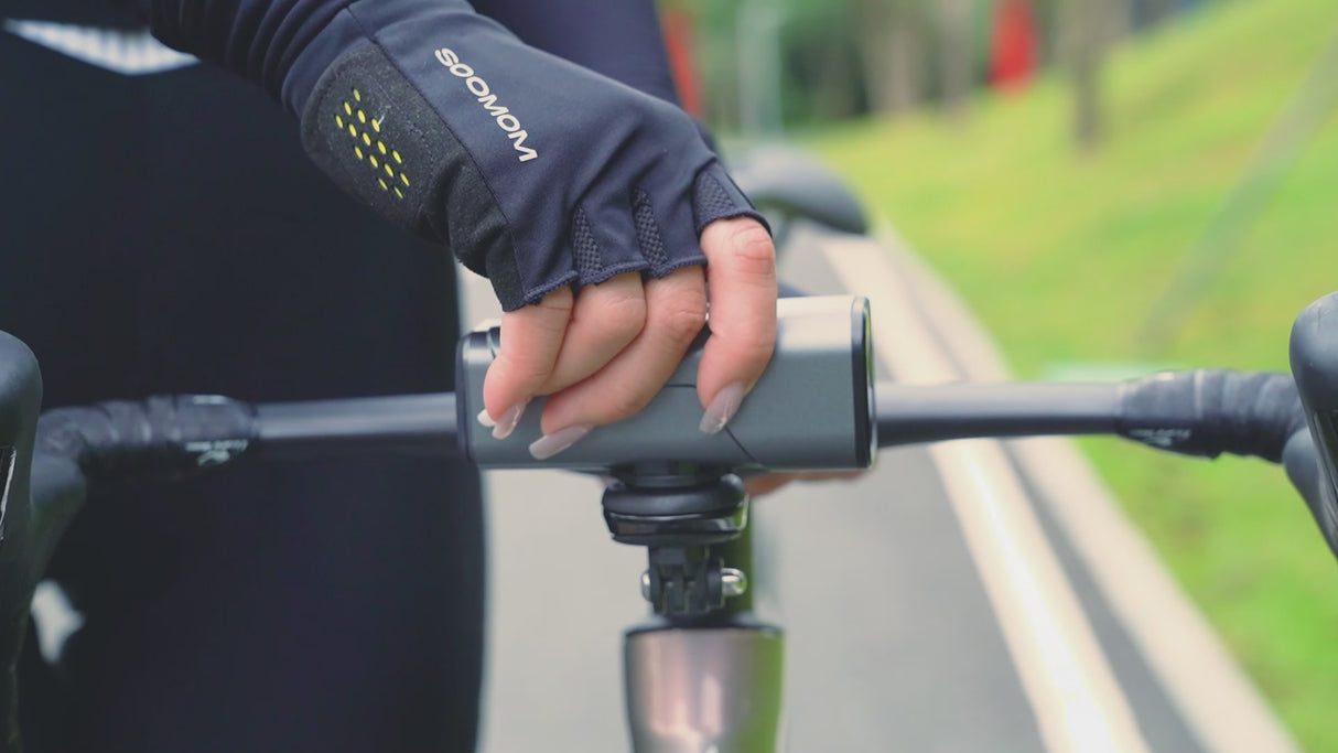 Spedal Multi-functional Bike Light with GPS Speed Display & 1080P Camera & App 64G Card