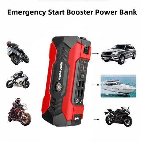 28000mAh Motorcycle Emergency Start Booster Power Bank Battery
