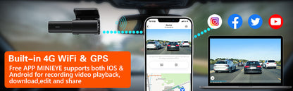 MINIEYE-C2L - 4K Dash Cam with ADAS